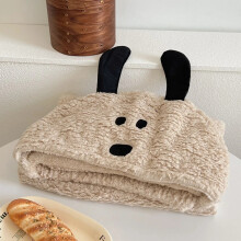 (8) 3 in 1 Cartoon Cloak Blanket Soft Animals Unisex for Adult Coral Velvet Warm Loose Cute Bear Shawl