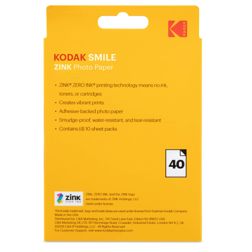Kodak Kodak 3,5x4,25 polegadas premium zink imprimir papel foto 1