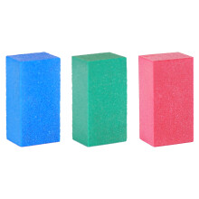 Værktøjer4Board Gummy Trio Rubber Abrasive Stone Set Blue Green Red 50x25x20mm