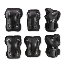 Rollerblade Skate Gear 3 Pack Protective Gear  Knee Pads  Elbow Pads a