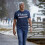 T-Shirt Heritage Polaris Snowmobile Ανδρικό Λογότυπο - L Μπλε 2
