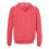 JERZEES Snow Heather French Terry Pullover Kapuzenpullover Rot L 2