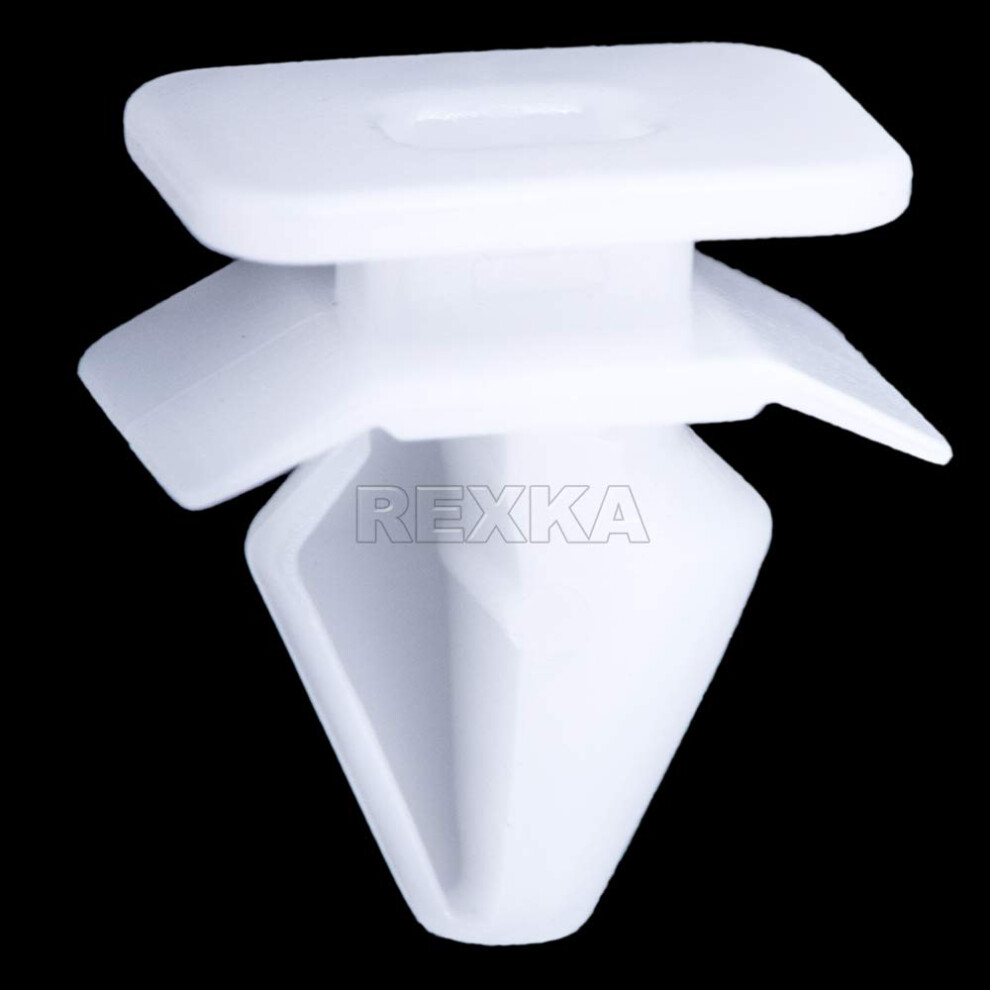 Rexka 20Pcs Rocker Molding Flare Retainer Clip Fastener For Volvo 3064 742377995366