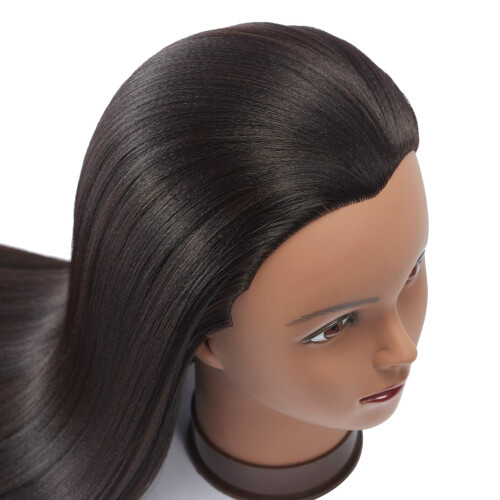Headfix 26"-28" Μαλλιά Κούκλα Προπόνησης για Κομμωτές με Στήριγμα (6F1) 2