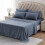SLEEP ZONE Nanotex Υπέροχα Μαλακά Σεντόνια Ύπνου Twin για Παιδιά 3 Τεμαχίων - Εύκολη Φροντίδα 4