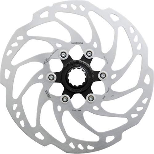 Shimano Shimano SLX SM-RT70-M Disc Brake Rotor - 180mm  Center Lock  Silver