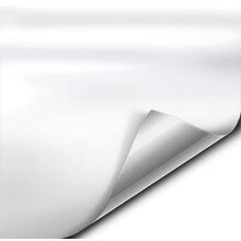 VViViD+ Satin Finish Prémiový Lepicí Vinylový Oblek (1,5ft x 5ft (Bílá))