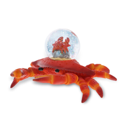 CoTa Global Shark Snow Globe With Pink Glitter - 65mm Ocean-Themed Decor, Collectible Gift For Kids & Adults