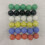 30 Μεγάλες 1" (25mm) Αντικαταστάσιμες Γυάλινες Μάρμπλες για Κινέζικες Σκάκες 1