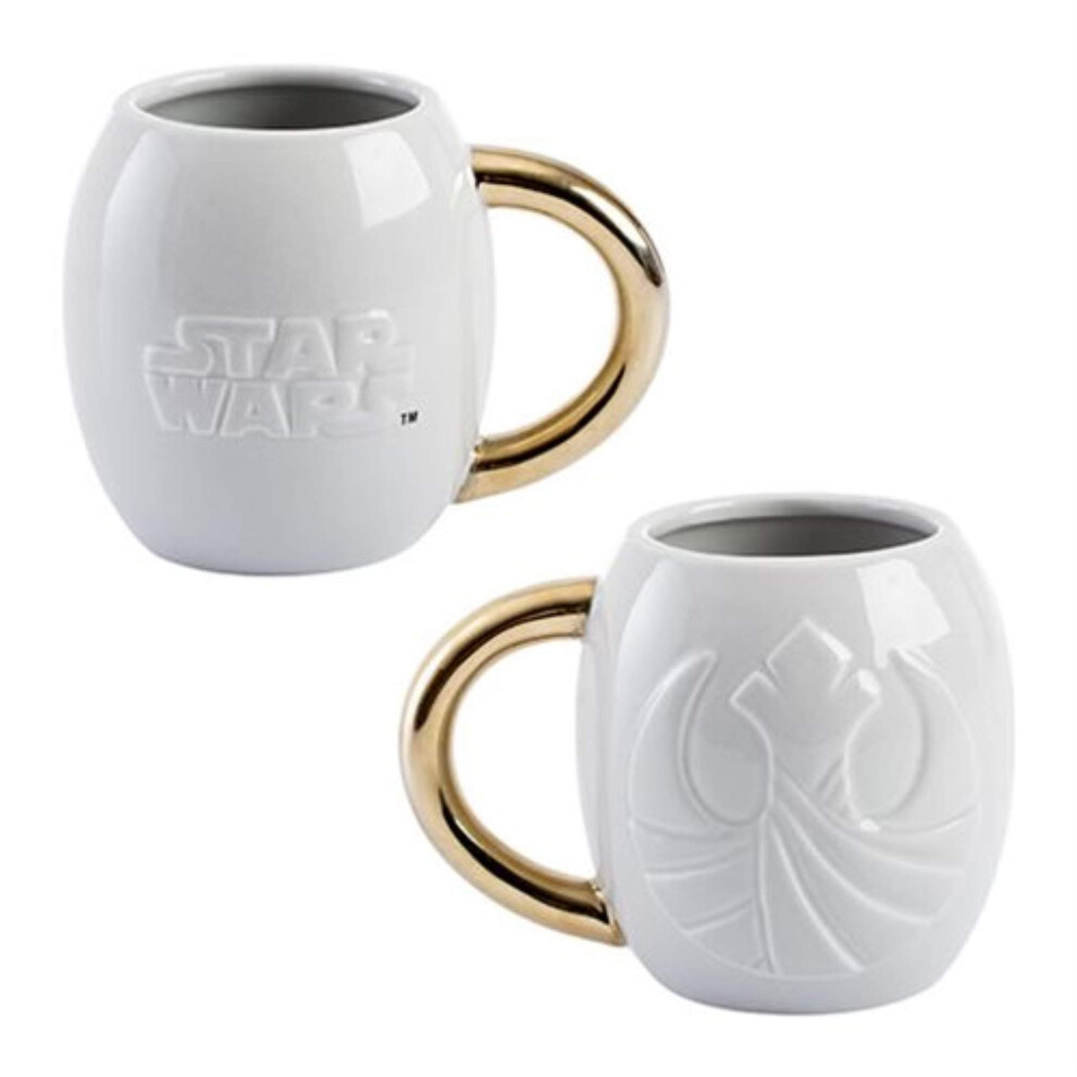 Tasse ovale en c   ramique     motif bas-relief Vandor Star Wars de 20 oz