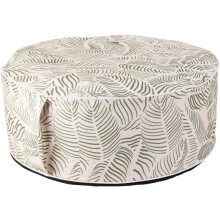 idooka Inflatable Green Fern Outdoor Pouffe