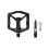 Ped   le Crankbrothers MTB Stamp 2 mal   , cierne 4