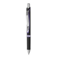 Pentel BLP77-VX Energel-Dokumentenhalter mit Druckmechanismus, wasserfest, 1 Purp