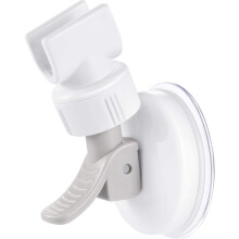 Zhehao Duschhandhalter, verstellbarer Saugnapf, Duschkopfhalter, Universal-Montagehalterung, Kunststoff ABS mit Chrom poliert, fr Marmor, Glas, Meta