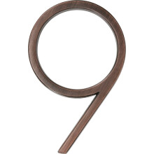 Auszeichnungen von Hillman 844694 5-Zoll Floating Mount House Bronze Nummer 9
