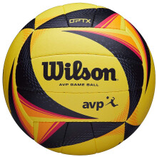 WILSON AVP OPTX game Volleyball - Official Size YellowBlack