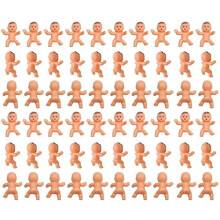 60 buc Mini Bebelu?i din plastic pentru Baby Shower Cub de ghea?a Joc Decoratiuni pentru petreceri Jucarii pentru bebelu?i