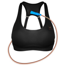 WineRack Original - Soutien-gorge flask - Design ajustable - Contient 25oz d'alcool (Noir, Grand)