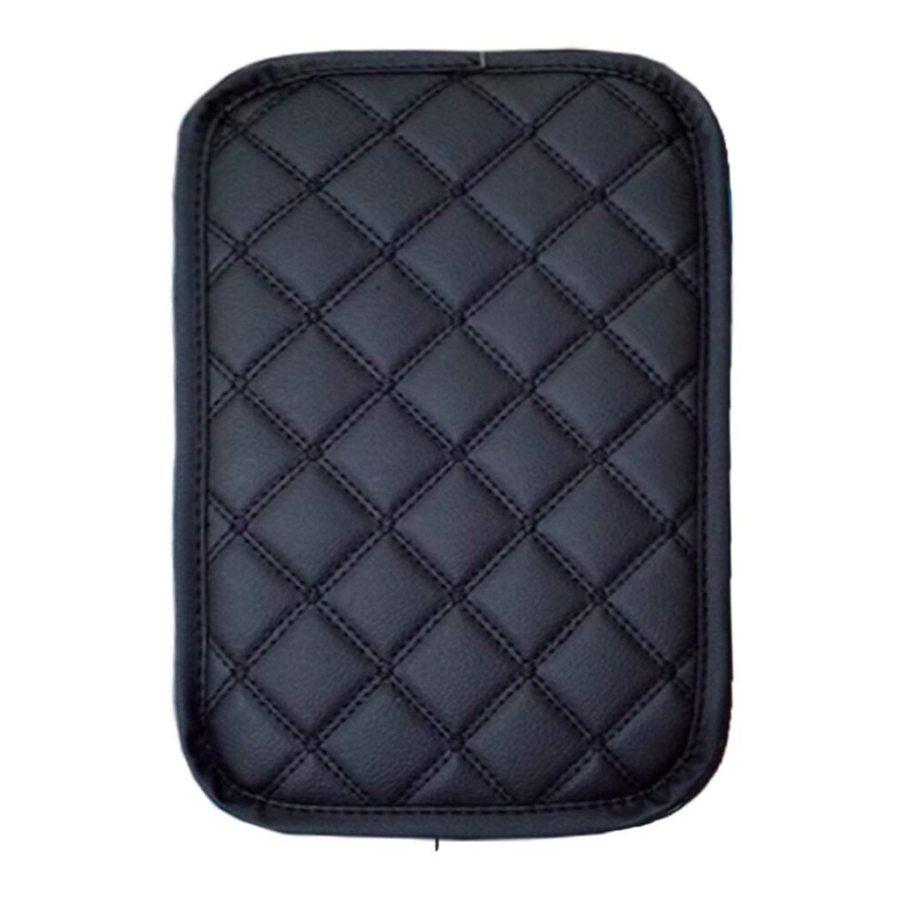 Housse de protection pour accoudoir central de voiture Forala en cuir PU, compatible avec tous les mod  les (noir)