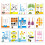 20 Sheets 3D Printer Drawing Molds Paper Stencils for 3D Printing Pen 1