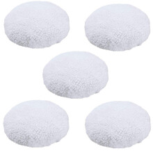 KingBra Auton kiillotuskoneen konepelti (5-6 tuumaa) 5 kpl villan kiillotuskonepelti Orbital Buffing Pad Cover Waxer konepelti auton kiillotuskoneese