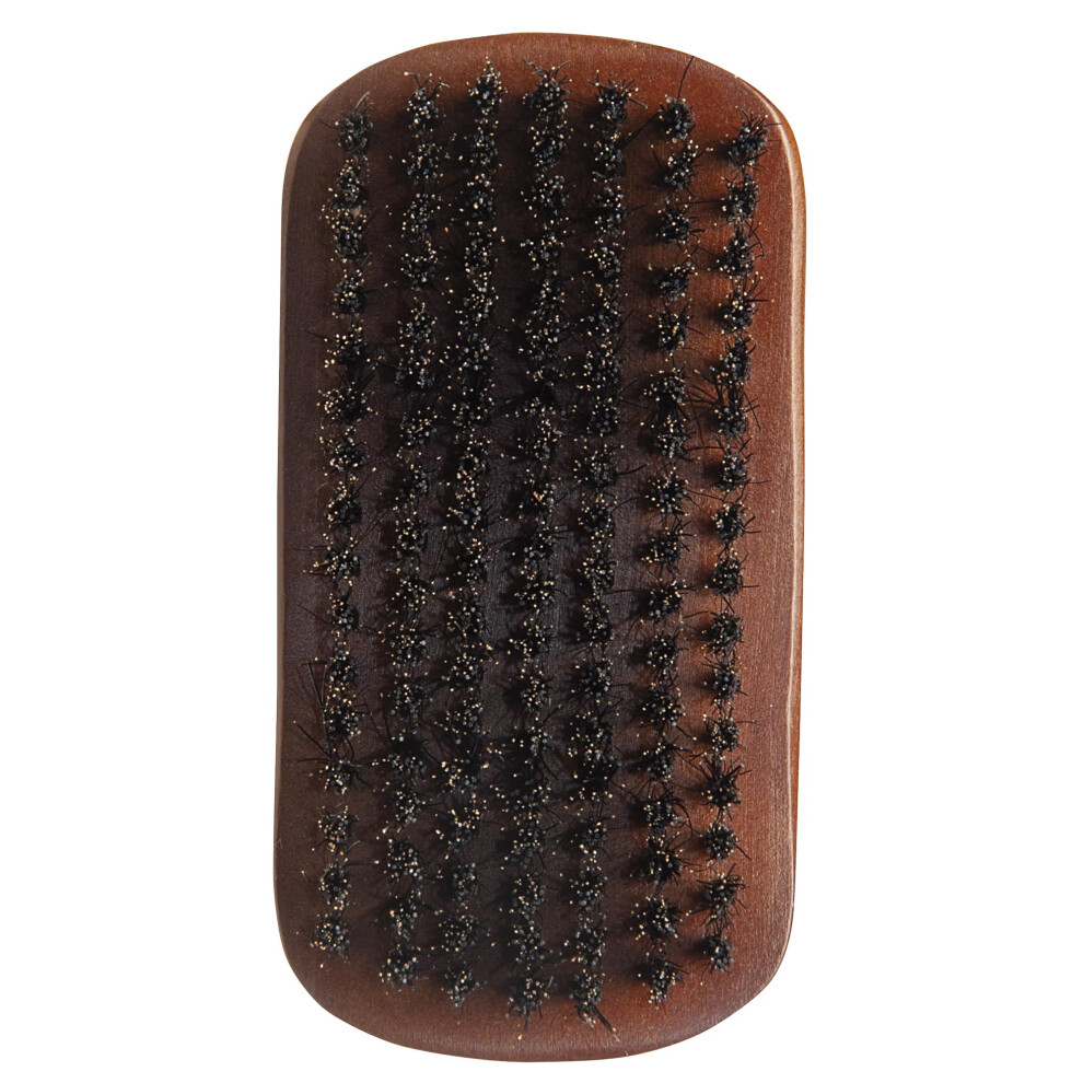 Diane Reinforced Boar Bristle Curved Military Wave Brush For Men And B