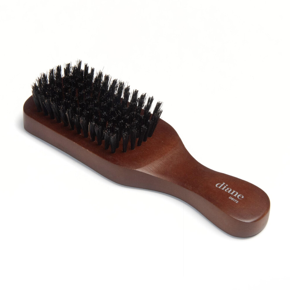 Diane Reinforced Boar Bristle Club Wave Brush For Men And Barbers - Me