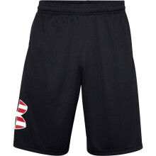 Under Armour Herrar Freedom Tech Logoshorts, Svart (001)/Svart, Medium