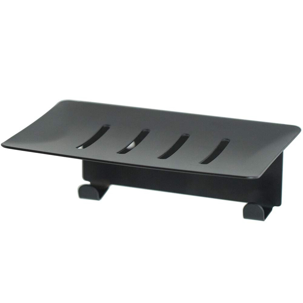 Soap Holder  Wall Mounted Shower Dish  Scouring pad Holder for Kitchen or Bathroom Black-image-OPC-PFN9TMQ-NEW