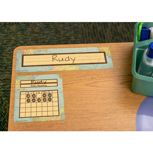 TRAVEL THE MAP FLAT NAME PLATES 1