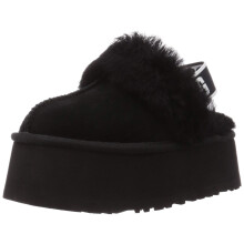 UGG Damen Funkette Slipper Schwarz 05