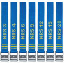 NRS 1,5""-Hochleistungsgurte, 9 Fuß Paar, ikonisches Blau