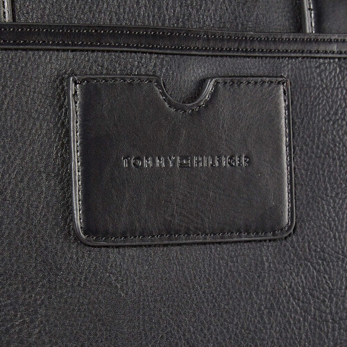 Tommy Hilfiger Tommy Hilfiger Leo Briefcase til mænd - Sort, OS US 2
