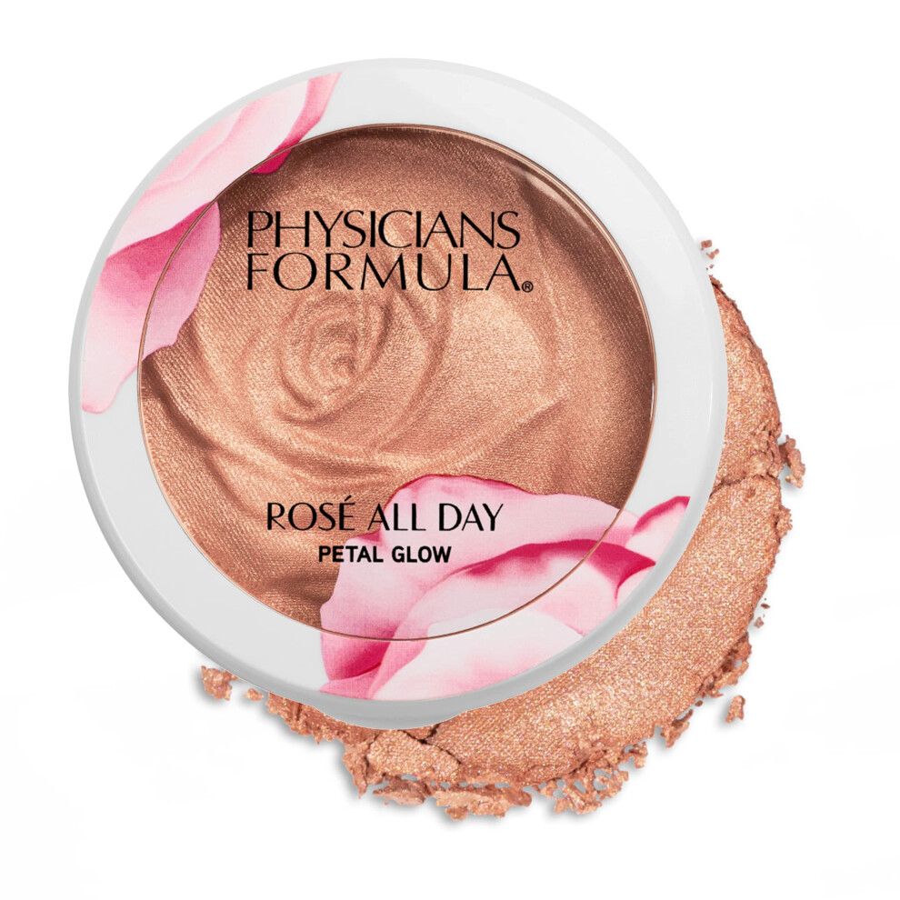 Physicians Formula Ros? All Day Highlighter Blush Face Powder  Pink Pe-image-OPC-PFMW2JV-NEW