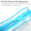 Packism Clear Makeup Bag - Waterproof TSA Approved Toiletry Bag Quart 5