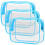Packism Clear Makeup Bag - Waterproof TSA Approved Toiletry Bag Quart 1