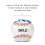 SKLZ Pitch Training Baseball with Finger Placement Markers  White  1 2