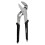 Olympia Tools Alicate de Bico de 12 Polegadas Olympia Tools, Mandíbulas Retas com Empunhadura de Borracha, 7 Posições, Capacidade de 2.7" 1