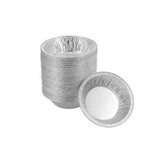 Waytiffer 50 pakke - t?rteforme 5 tommer minit?rteforme HEAVY-DUTY engangst?rte-/t?rteforme af aluminiumsfolie til bagning af personlige minit?rt