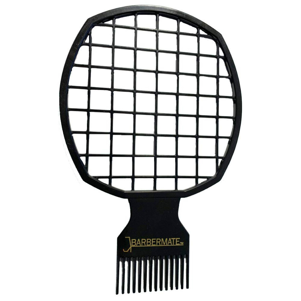 Kappermate Barbermate Afro Twist Comb With Hair Pick