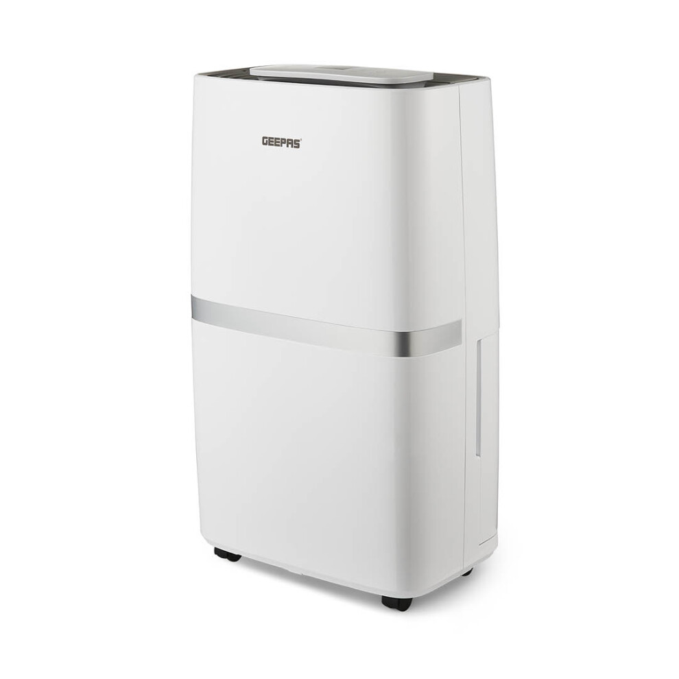 GEEPAS 20L/Day Dehumidifier | Automatic Humidity Sensor Display
