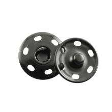 Batino 20 Set schwarze Druckknpfe zum Aufnhen, Druckknpfe zum Nhen von Kleidungsstcken, Kleidungszubehr, 21 mm
