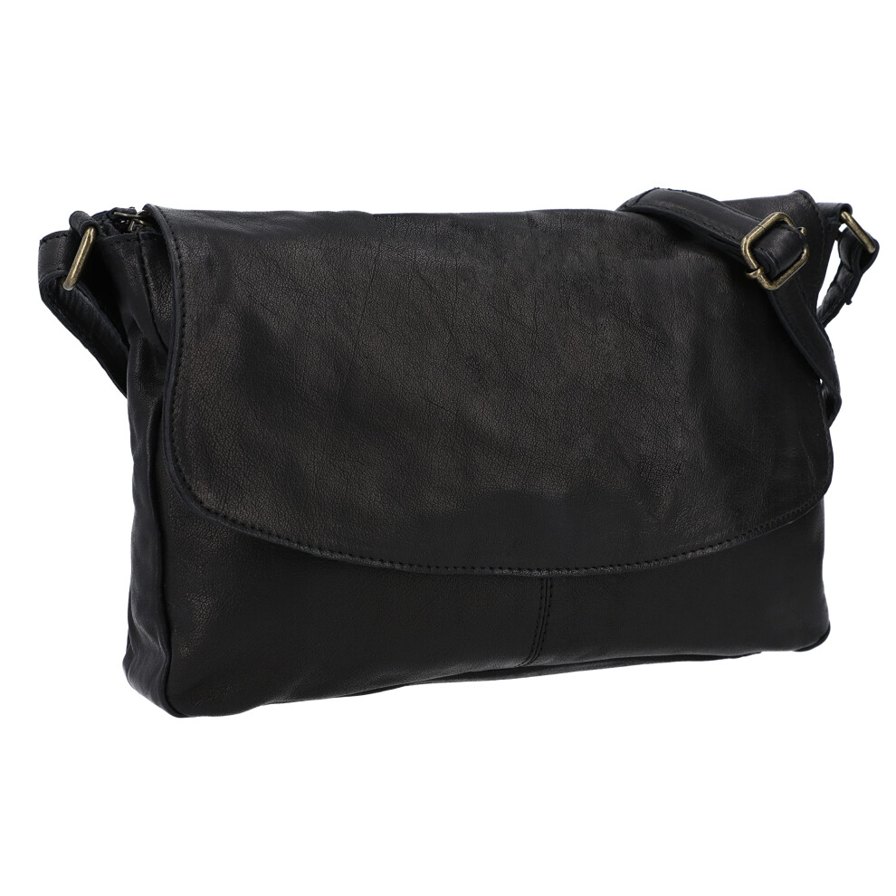 Gusti Sac     bandouli   re Sac     main Sac en cuir Cuir noir Cuir v   ritable - Ma