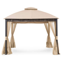 Wymienna osłona górna baldachimu Garden Winds do altanki Westbrook Gazebo – 350 – beżowa