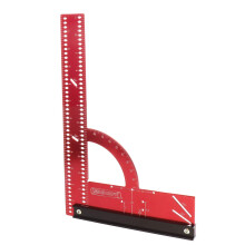 Milescraft 8410 MC-Square300 Imperial Rahmenwinkel  12 x 8 Aluminium-Zimmermannswinkel fr Holzbearbeitung mit abnehmbarem Zaun