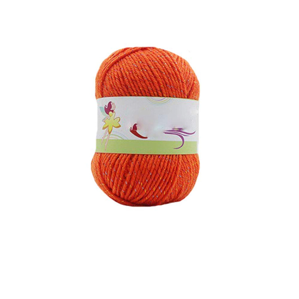 Clisil 250 gram Sparkle Orange Acryl Garen Breien Haak Project Garen M
