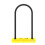 Abus ABUS 402 Κλειδώμα με Στρογγυλό Λουκέτο Ποδηλάτου - 9in/11mm - Κίτρινο - με SH34 Βάση - 867422 1