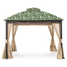Zamienna górna pokrywa baldachimu Garden Winds do altanki Westbrook Gazebo - 350 - Palm