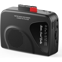 Walkman Cassette Players Recorders AM/FM Radio with 3.5MM Earphone