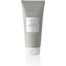 Keune Style Ultra Gel 200mL | Strong Hold & High Shine Styling Gel for Wavy, Curly & Short Hair, Long-Lasting Definition & Control